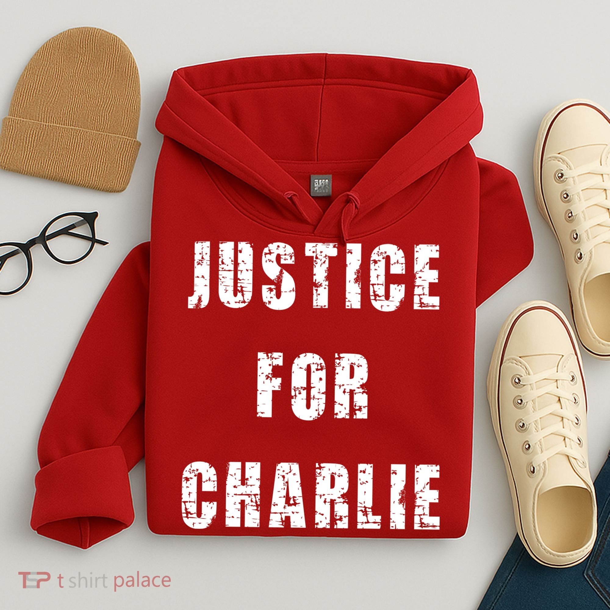 Justice For Charlie Kirk Hoodie