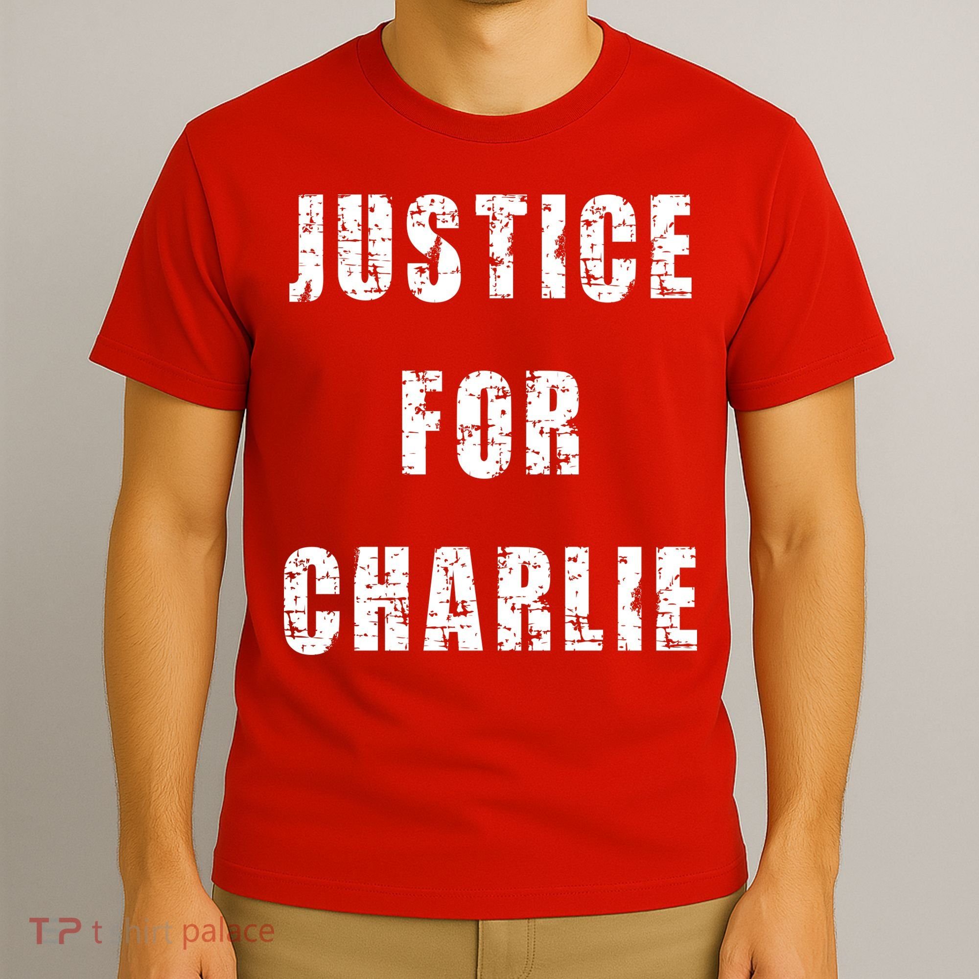 Justice For Charlie Kirk T-Shirt