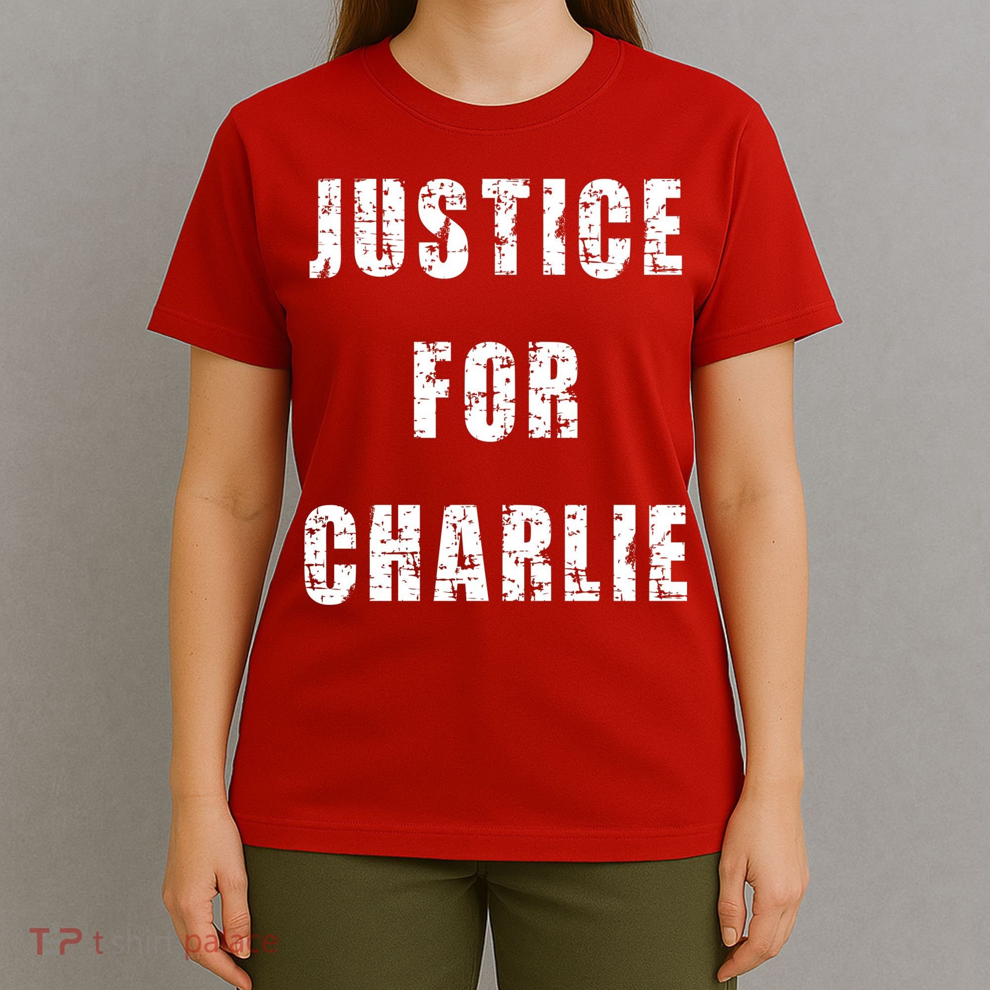 Justice For Charlie Kirk T-Shirt
