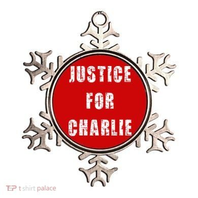 Justice For Charlie Kirk Ornament