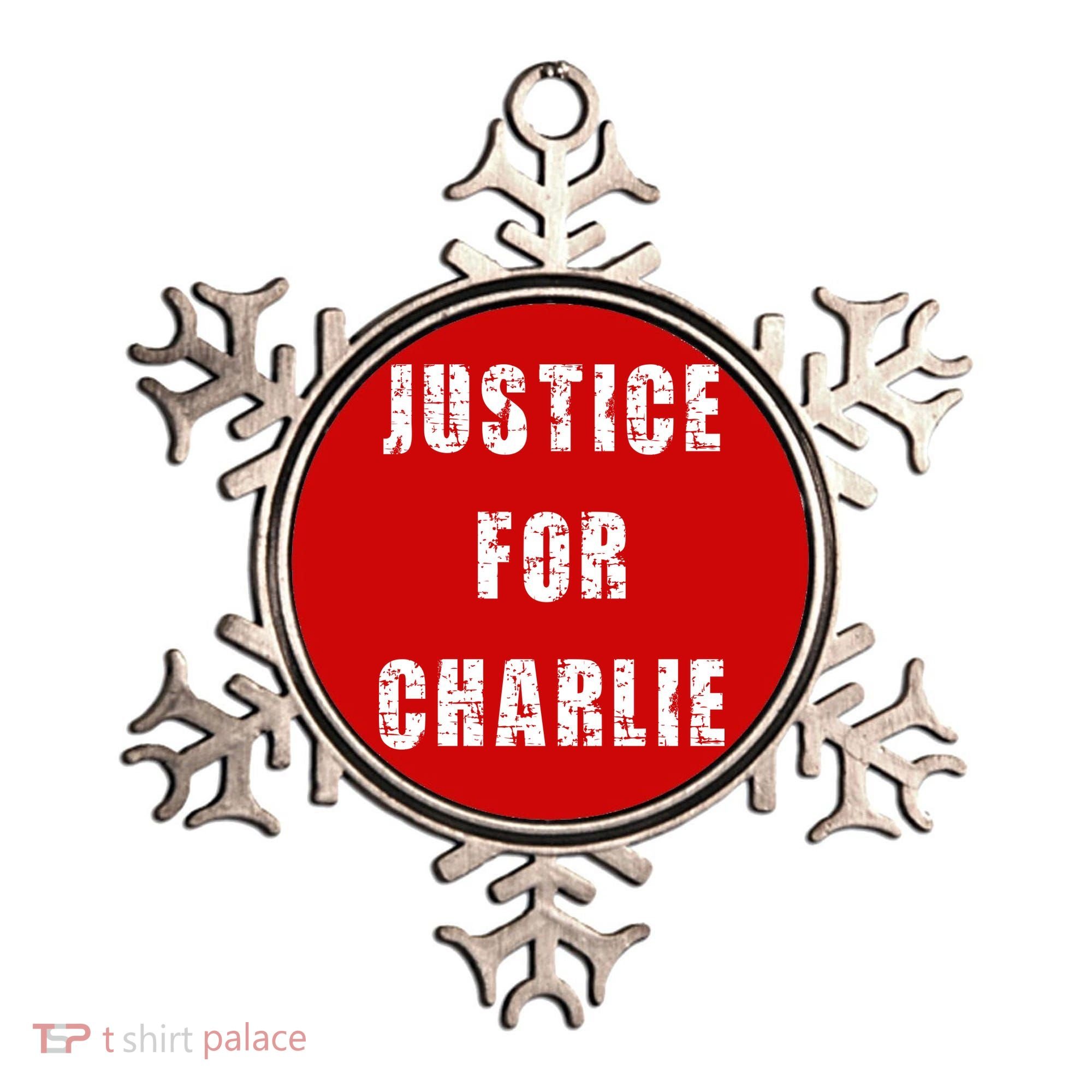 Justice For Charlie Kirk Ornament