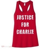 Justice For Charlie Kirk Women's Tank Top thumb 0