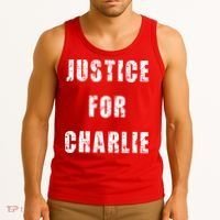 Justice For Charlie Kirk Tank Top thumb 3