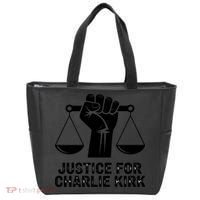 Justice For Charlie Kirk RIP Rest In Peace Tote Bag thumb 0