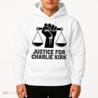 Justice For Charlie Kirk RIP Rest In Peace Hoodie thumb 2