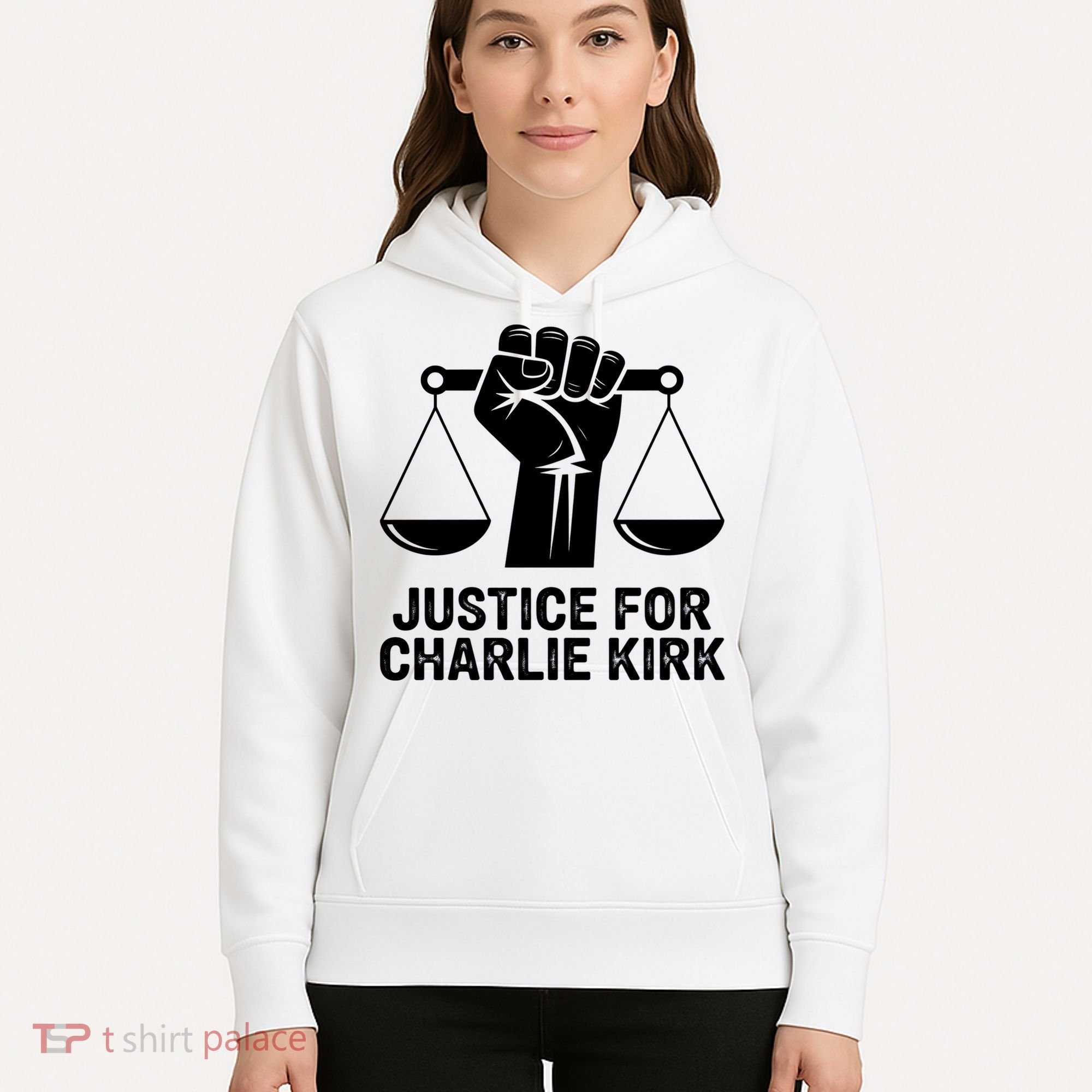Justice For Charlie Kirk RIP Rest In Peace Hoodie