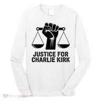 Justice For Charlie Kirk RIP Rest In Peace Long Sleeve Shirt thumb 0