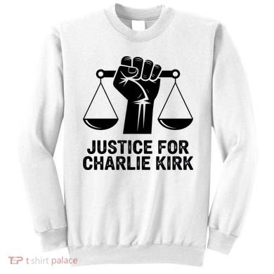 Justice For Charlie Kirk RIP Rest In Peace Sweatshirt