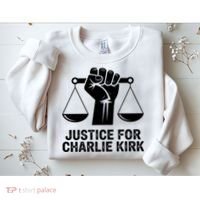 Justice For Charlie Kirk RIP Rest In Peace Sweatshirt thumb 2