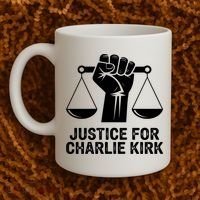 Justice For Charlie Kirk RIP Rest In Peace Coffee Mug thumb 2