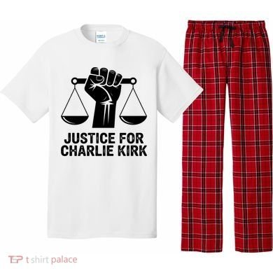 Justice For Charlie Kirk RIP Rest In Peace Pajama Set
