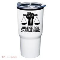 Justice For Charlie Kirk RIP Rest In Peace Tumbler thumb 0