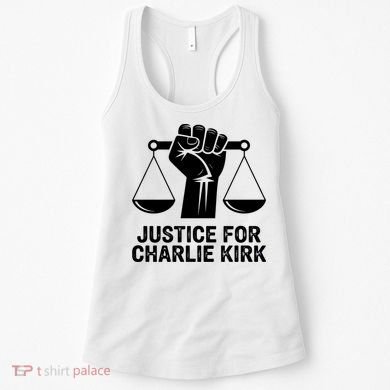 Justice For Charlie Kirk RIP Rest In Peace Women's Tank Top