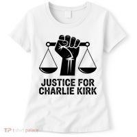 Justice For Charlie Kirk RIP Rest In Peace Women's T-Shirt thumb 0