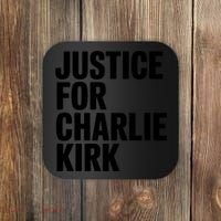 Justice For Charlie Kirk Support Hero Coaster thumb 0