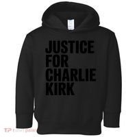 Justice For Charlie Kirk Support Hero Toddler Hoodie thumb 0