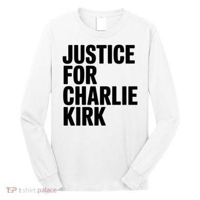 Justice For Charlie Kirk Support Hero Long Sleeve Shirt