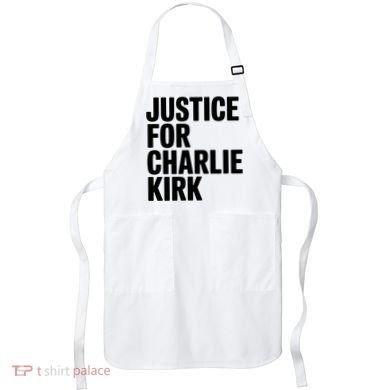 Justice For Charlie Kirk Support Hero Apron