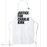 Justice For Charlie Kirk Support Hero Apron thumb 0