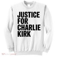 Justice For Charlie Kirk Support Hero Sweatshirt thumb 0