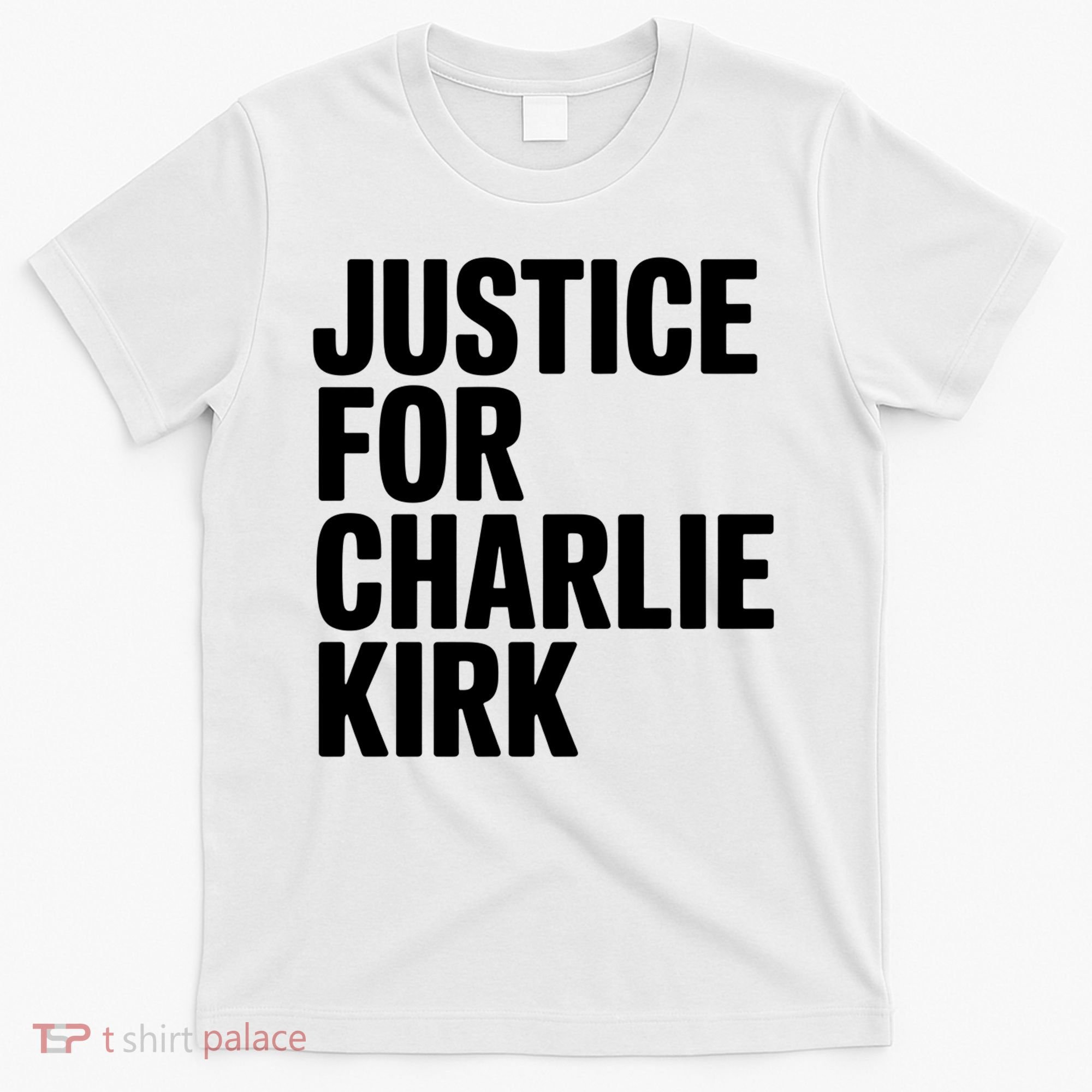 Justice For Charlie Kirk Support Hero T-Shirt