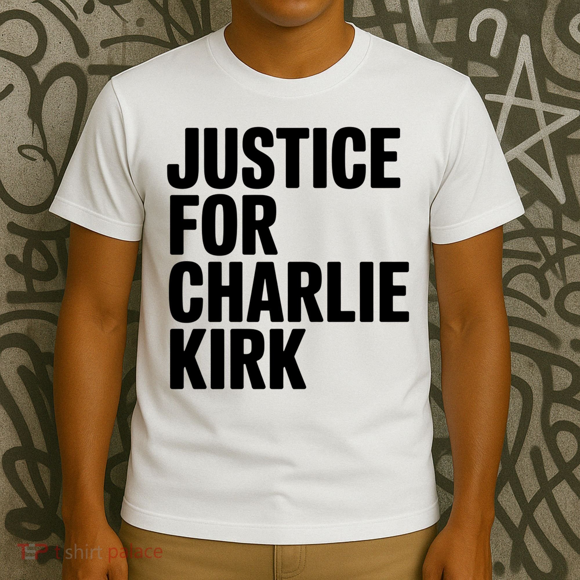 Justice For Charlie Kirk Support Hero T-Shirt