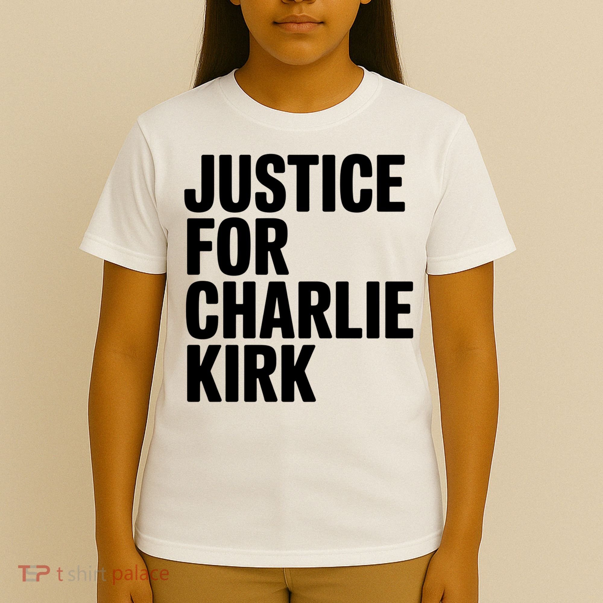 Justice For Charlie Kirk Support Hero T-Shirt