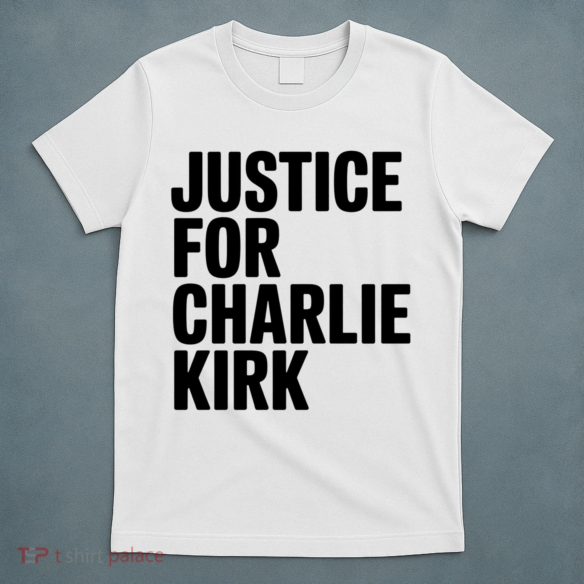 Justice For Charlie Kirk Support Hero T-Shirt