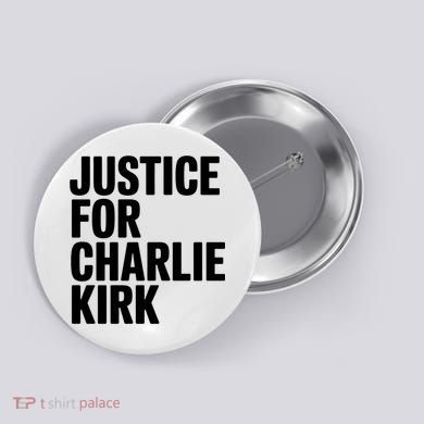 Justice For Charlie Kirk Support Hero Button