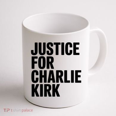 Justice For Charlie Kirk Support Hero Coffee Mug back
