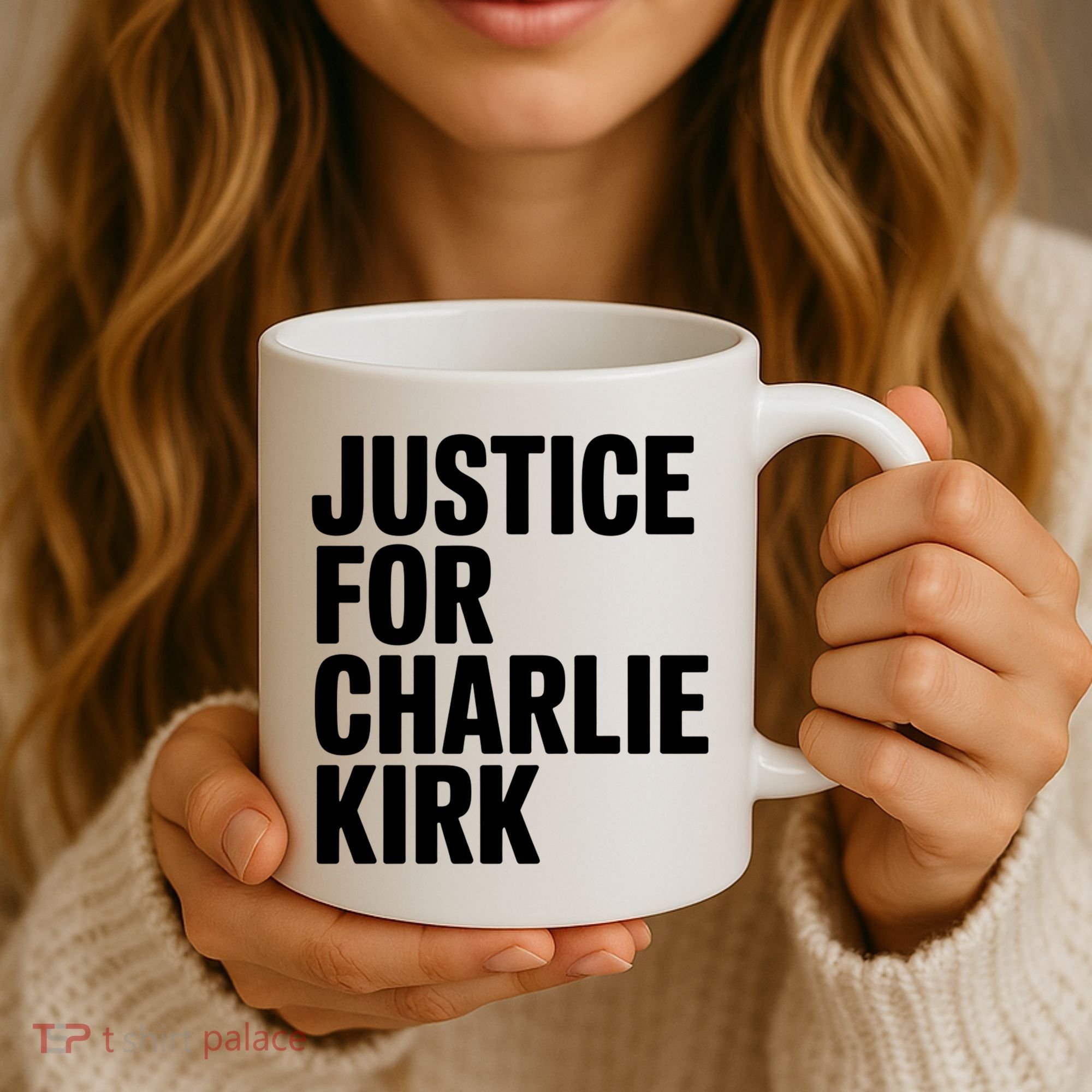 Justice For Charlie Kirk Support Hero Coffee Mug