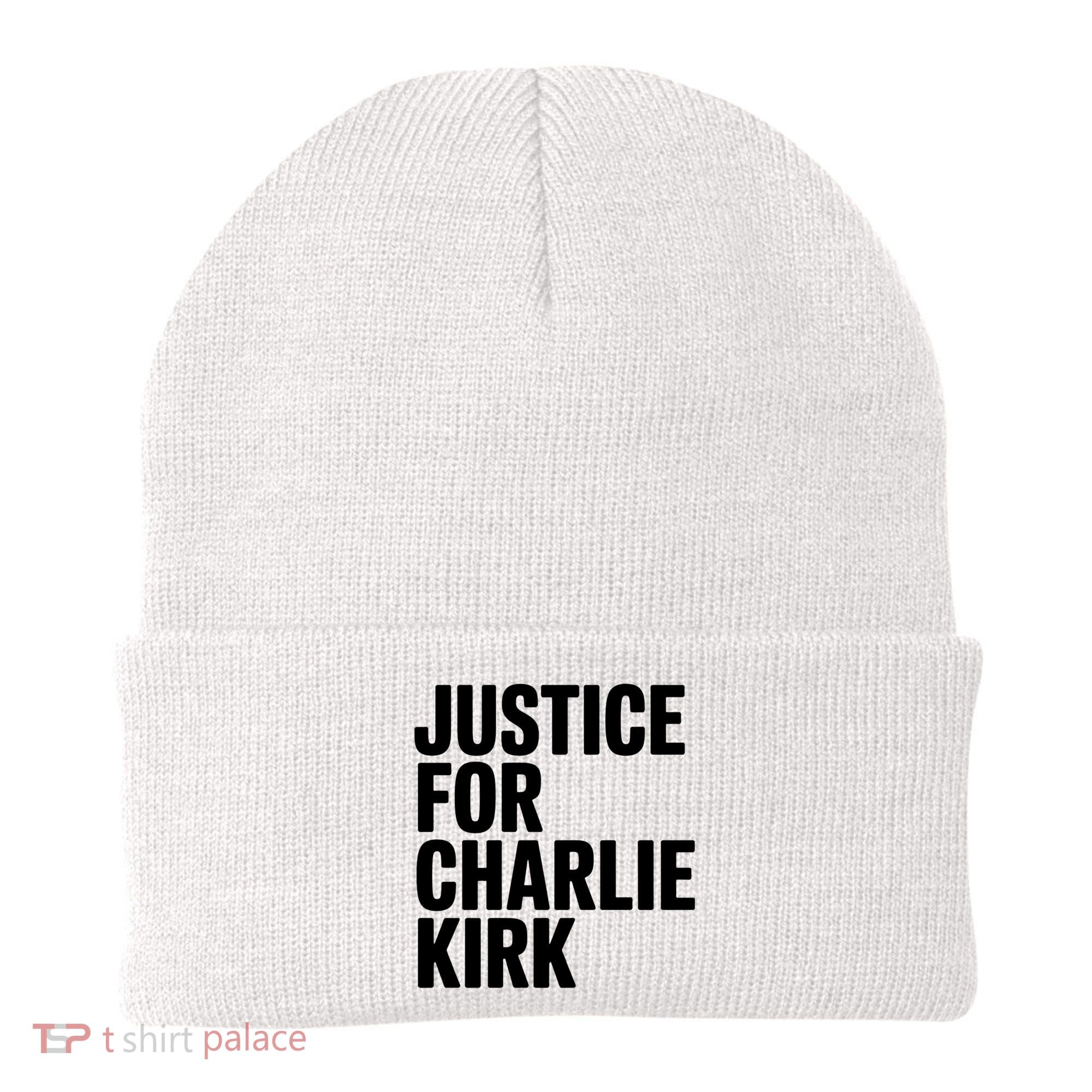 Justice For Charlie Kirk Support Hero Beanie