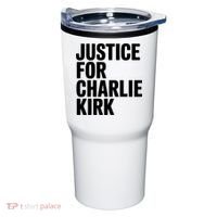 Justice For Charlie Kirk Support Hero Tumbler thumb 0