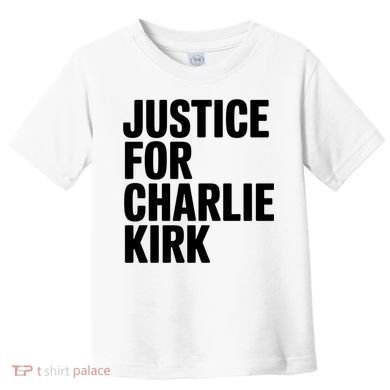 Justice For Charlie Kirk Support Hero Toddler T-Shirt