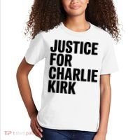 Justice For Charlie Kirk Support Hero Kids T-Shirt thumb 2