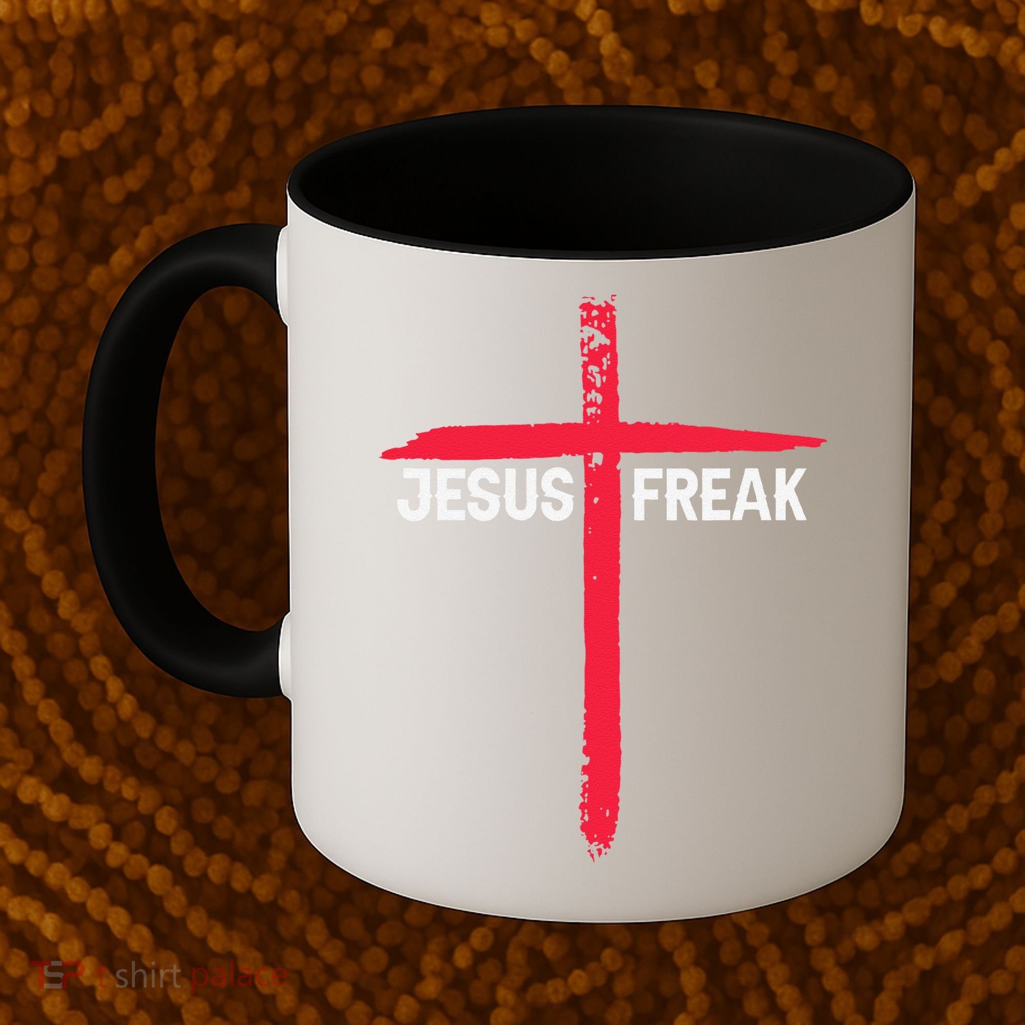 Jesus Freak Christian Religious Faith Cross Coffee Mug