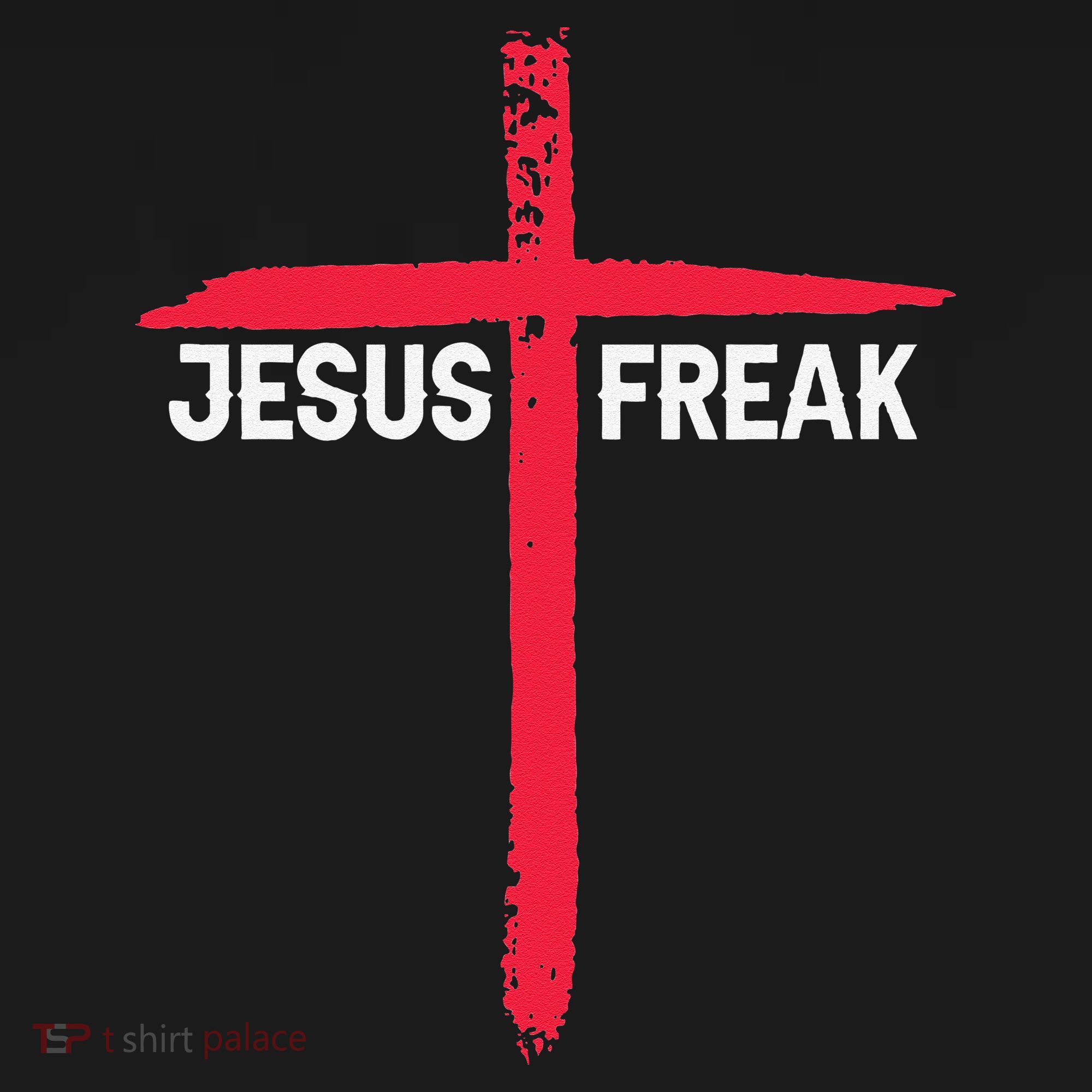 Jesus Freak Christian Religious Faith Cross Women's Tank Top