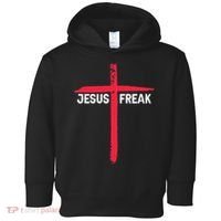 Jesus Freak Christian Religious Faith Cross Toddler Hoodie thumb 0