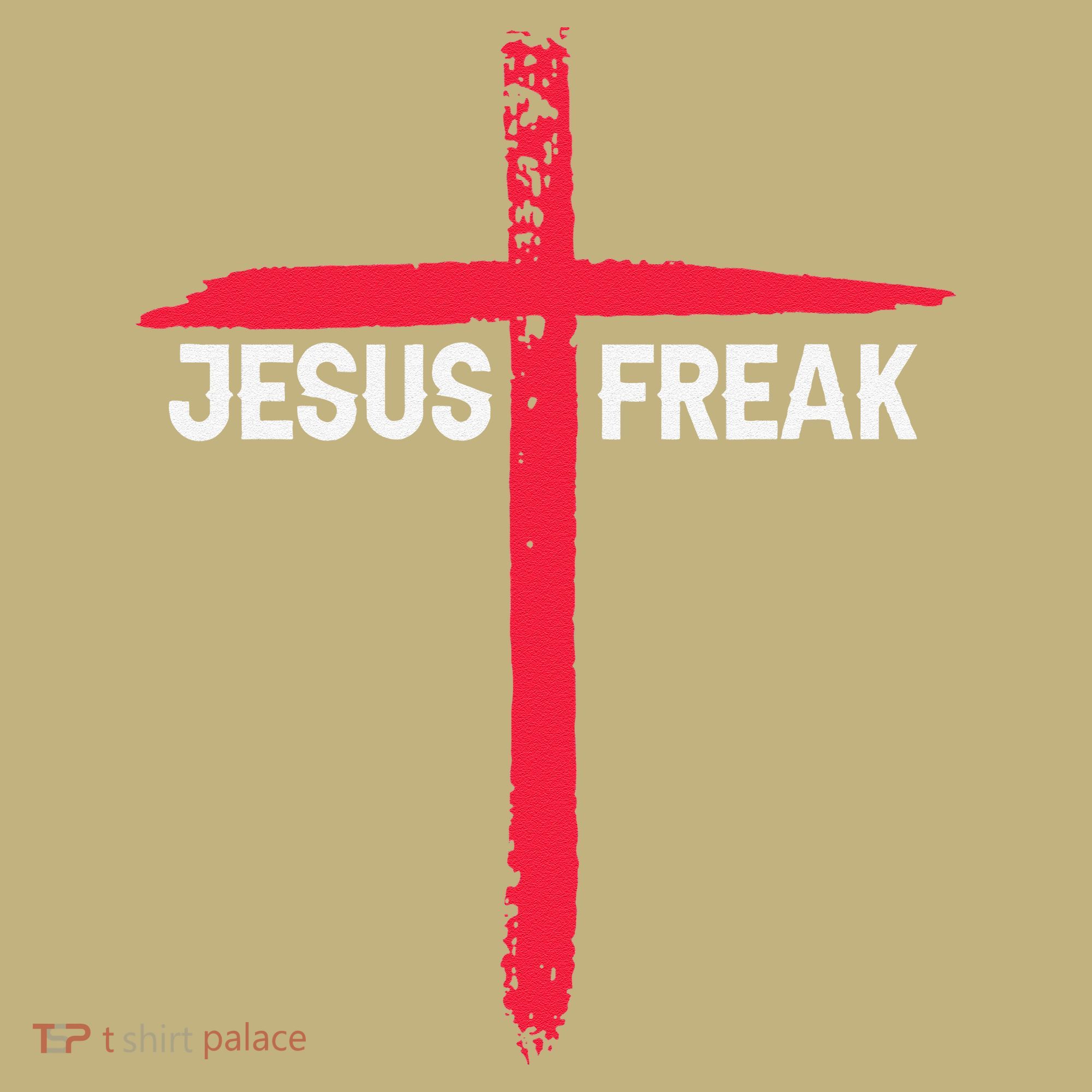 Jesus Freak Christian Religious Faith Cross Mousepad
