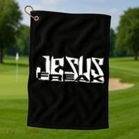 Jesus Freak Christmas Christian Golf Towel thumb 1