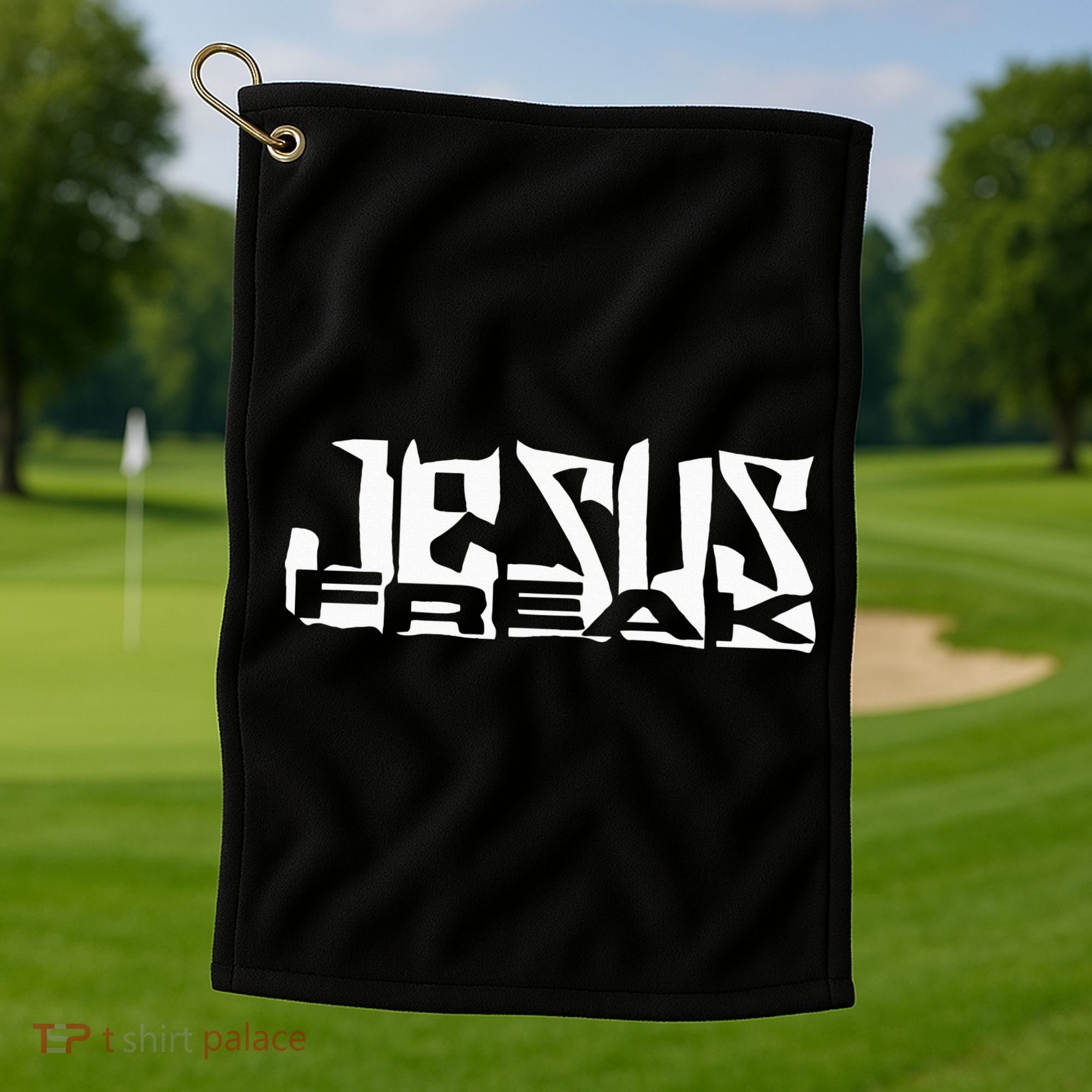 Jesus Freak Christmas Christian Golf Towel