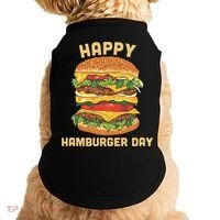 Junk Food Cheeseburger Hamburger Day Burger Fries Gift Doggie Tank thumb 0