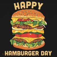 Junk Food Cheeseburger Hamburger Day Burger Fries Gift Women's Hoodie thumb 2