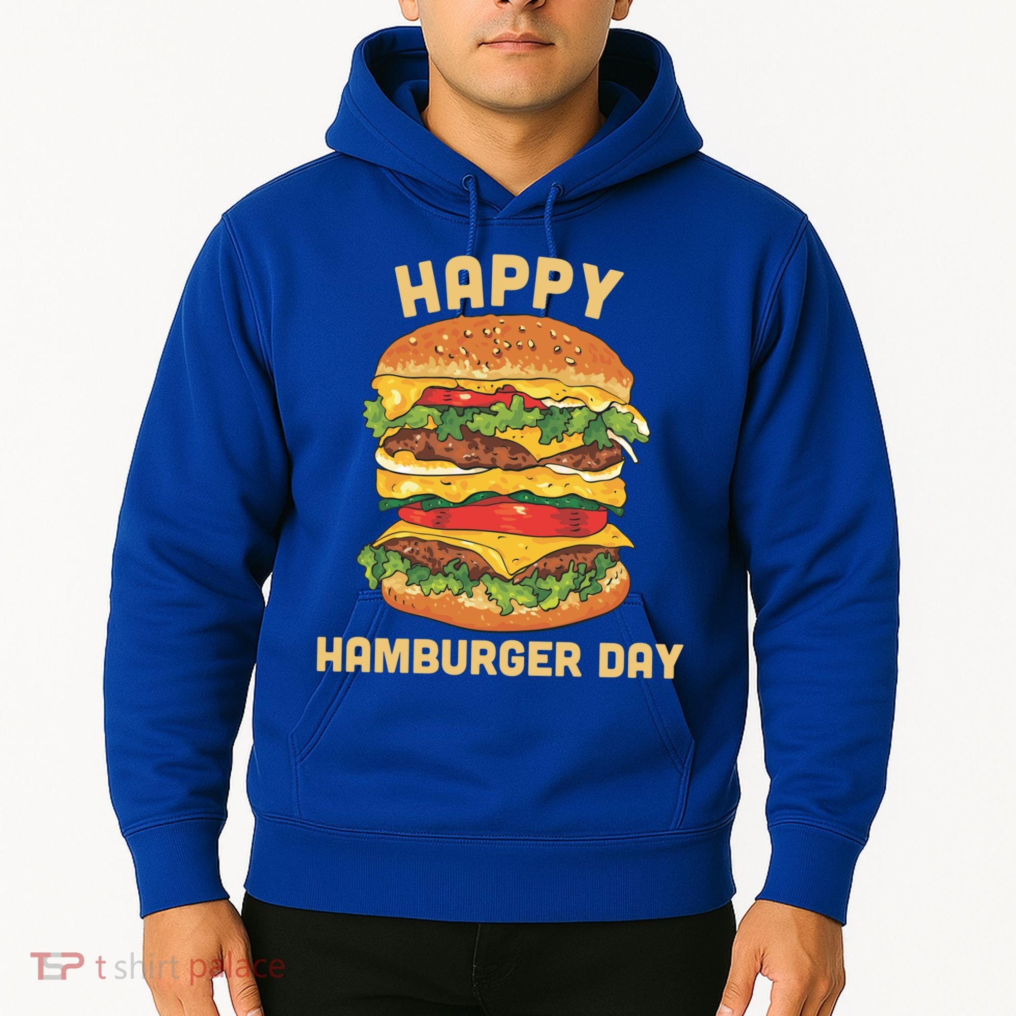 Junk Food Cheeseburger Hamburger Day Burger Fries Gift Hoodie