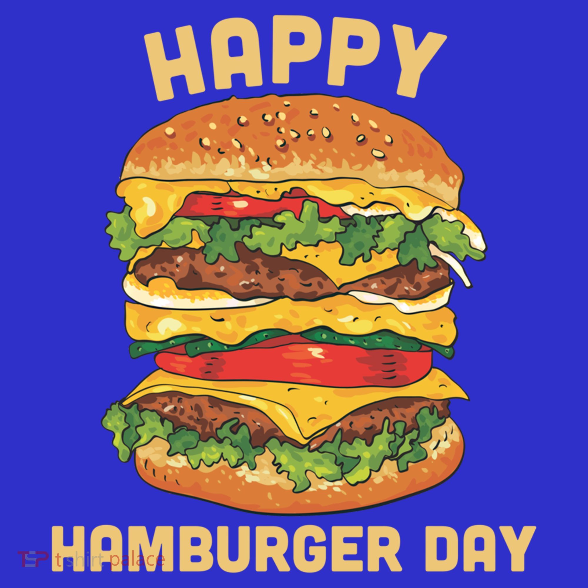 Junk Food Cheeseburger Hamburger Day Burger Fries Gift T-Shirt