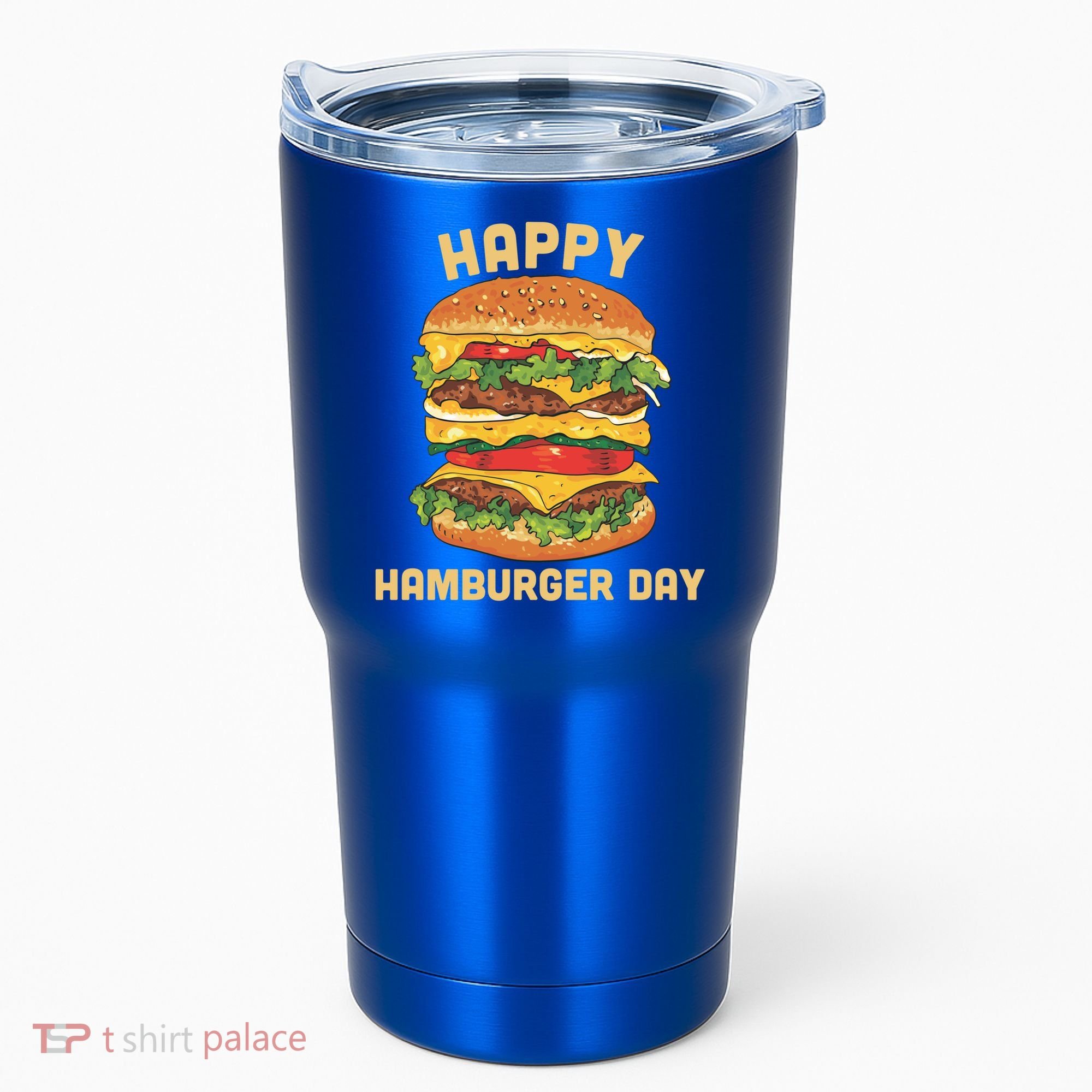 Junk Food Cheeseburger Hamburger Day Burger Fries Gift Tumbler