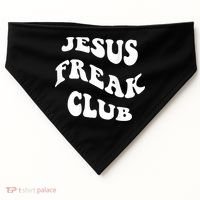 Jesus Freak Club Lover USA-Made Doggie Bandana thumb 0