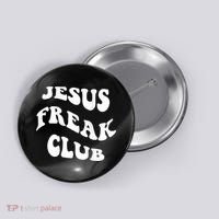 Jesus Freak Club Lover Button thumb 0
