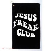 Jesus Freak Club Lover Golf Towel thumb 0