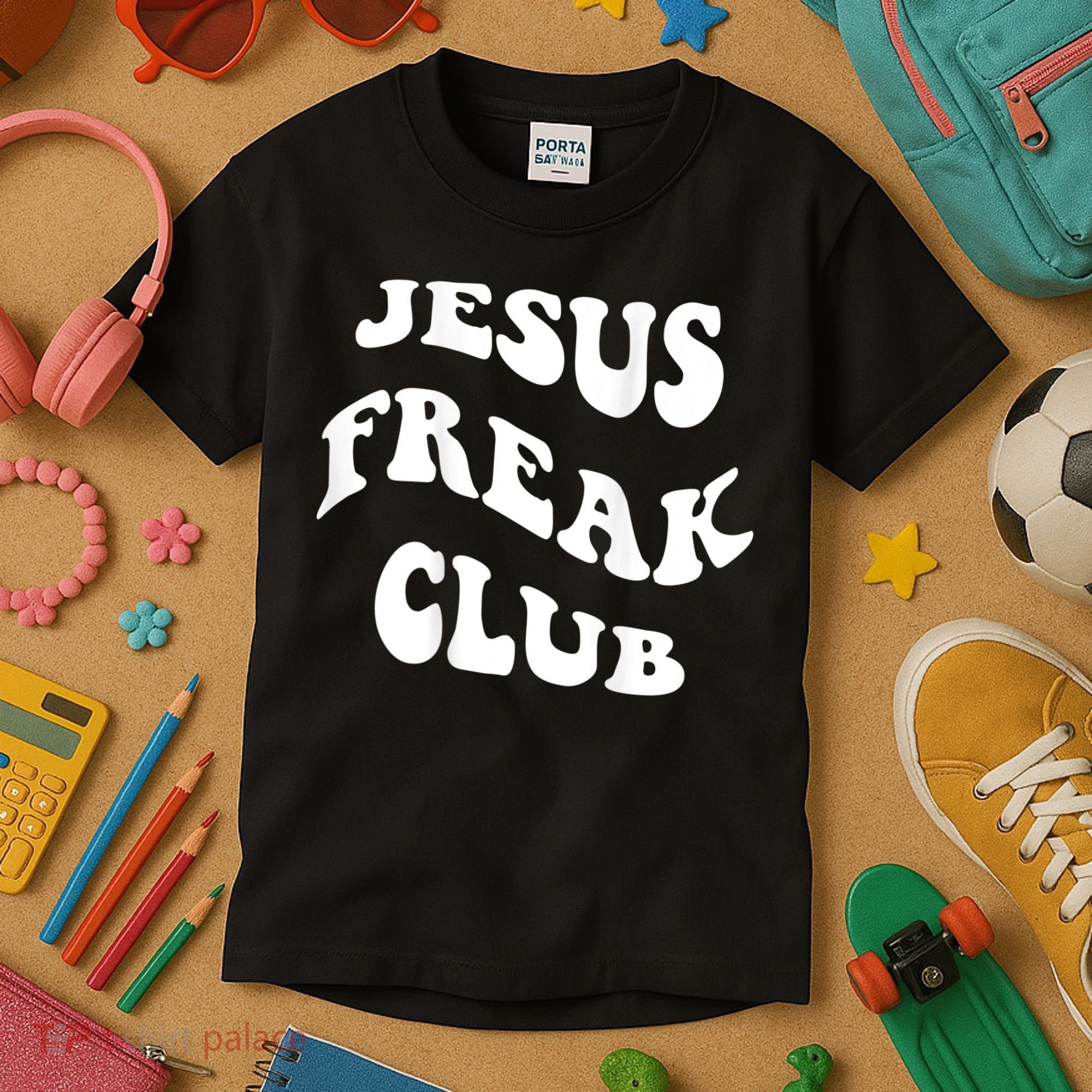 Jesus Freak Club Lover Kids T-Shirt